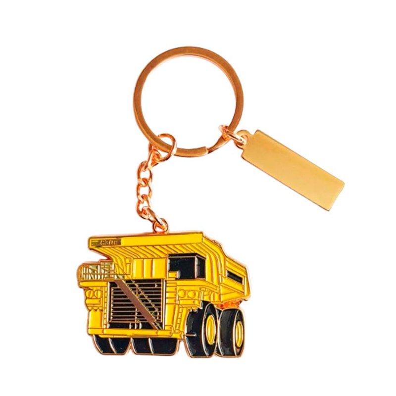 Llavero Camión Minero Encobrizado